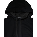 Dolce & Gabbana Black Hooded Pullover Men Sweatshirt Sweater JKT41275-50