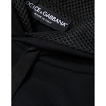 Dolce & Gabbana Black Hooded Pullover Men Sweatshirt Sweater JKT41275-50