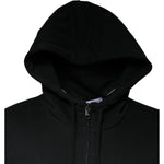 Dolce & Gabbana Black Logo Plaque Hooded Full Zip Sweater TSH86995-46