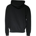 Dolce & Gabbana Black Logo Plaque Hooded Full Zip Sweater TSH86995-46