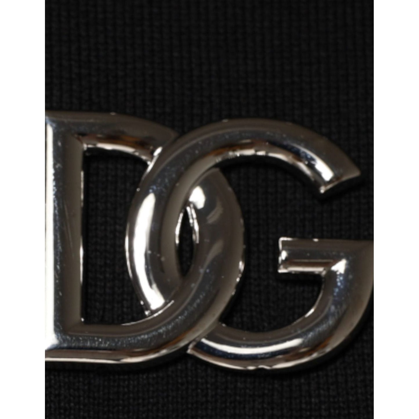 Dolce & Gabbana Black Logo Stud Pullover Sweatshirt Sweater TSH87008-54