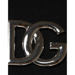 Dolce & Gabbana Black Logo Stud Pullover Sweatshirt Sweater TSH87008-54