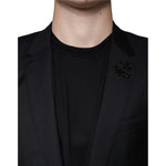 Dolce & Gabbana Black MARTINI Bee Single Breasted Blazer JKT4081-46