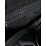 Dolce & Gabbana Black Neoprene Logo Sport Gym Duffel Shoulder Bag BAG4138