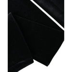 Dolce & Gabbana Black Nylon Finger Less Elbow Long Gloves LB30122-7