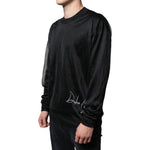 Dolce & Gabbana Black Polyester Pullover Sweatshirt Sweater TSH87108-50