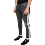 Dolce & Gabbana Black Tattered Cotton Skinny Men Denim Jeans PAN74863-48