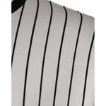 Dolce & Gabbana Black White Stripes Logo Sweatshirt Sweater TSH86999-44