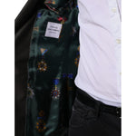Dolce & Gabbana Blazer Brown Green Bee Wool Jacket Coat KOS2257-48