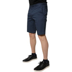 Dolce & Gabbana Blue Cotton Mid Waist Men Bermuda Shorts PAN75719-54