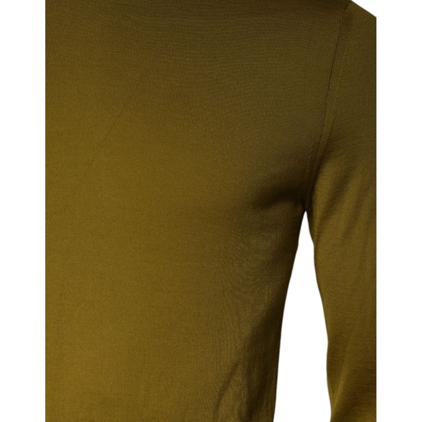 Dolce & Gabbana Brown Cashmere Turtleneck Pullover Sweater TSH86983-46