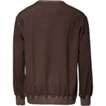 Dolce & Gabbana Brown Logo Print Crew Neck Pullover Sweater TSH87586-48