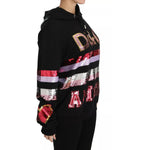 Dolce & Gabbana DG Sequined Hooded Pullover Sweater TSH3018#4 and 3