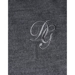 Dolce & Gabbana Dark Gray Wool Crew Neck Pullover Sweater TSH87056-50
