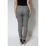 Dolce & Gabbana Gray Plaid Wool Mid Waist Women Tapered Pants PAN75520-42