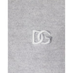 Dolce & Gabbana Light Gray Wool Crew Neck Pullover Sweater TSH86979-50