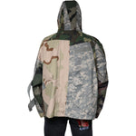 Dolce & Gabbana Multicolor Camouflage Full Zip Hooded Jacket JKT41224-52