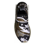 Dolce & Gabbana Multicolor Comet Star Print Sorrento Sneakers Shoes LA11243-37