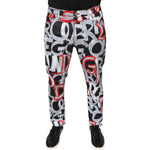 Dolce & Gabbana Multicolor Cotton Monogram Skinny Denim Jeans PAN75612-44