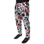 Dolce & Gabbana Multicolor Cotton Monogram Skinny Denim Jeans PAN75612-44