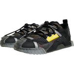 Dolce & Gabbana Multicolor Lace Up Low Top NS1 Sneakers Shoes MV6201-39