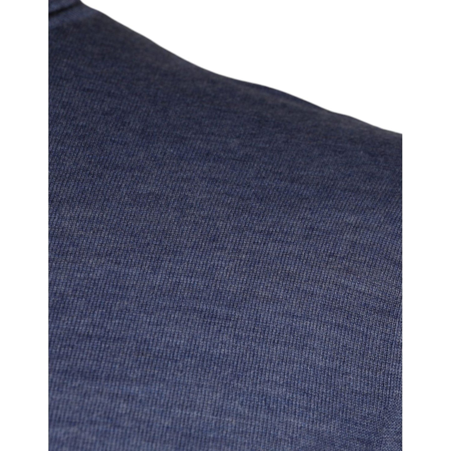 Dolce & Gabbana Purple Blue Long Sleeve Turtleneck Pullover Sweater TSH87070-48