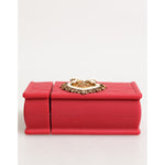 Dolce & Gabbana Red Silicone Devotion Heart Cover Bag Women Airpods Case SMY11140