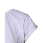 Dolce & Gabbana White Cotton Crew Neck Cropped Top T-shirt TSH87187-38
