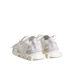 Dolce & Gabbana White Mesh Sorrento Trekking Sneakers Shoes MV7264-42