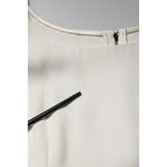 Dolce & Gabbana White Round Neck Short Sleeves Blouse Top TSH90589-36