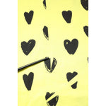 Dolce & Gabbana Yellow Cotton Sleeveless DG Heart T-shirt TSH90338-50