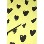 Dolce & Gabbana Yellow Cotton Sleeveless DG Heart T-shirt TSH90338-50