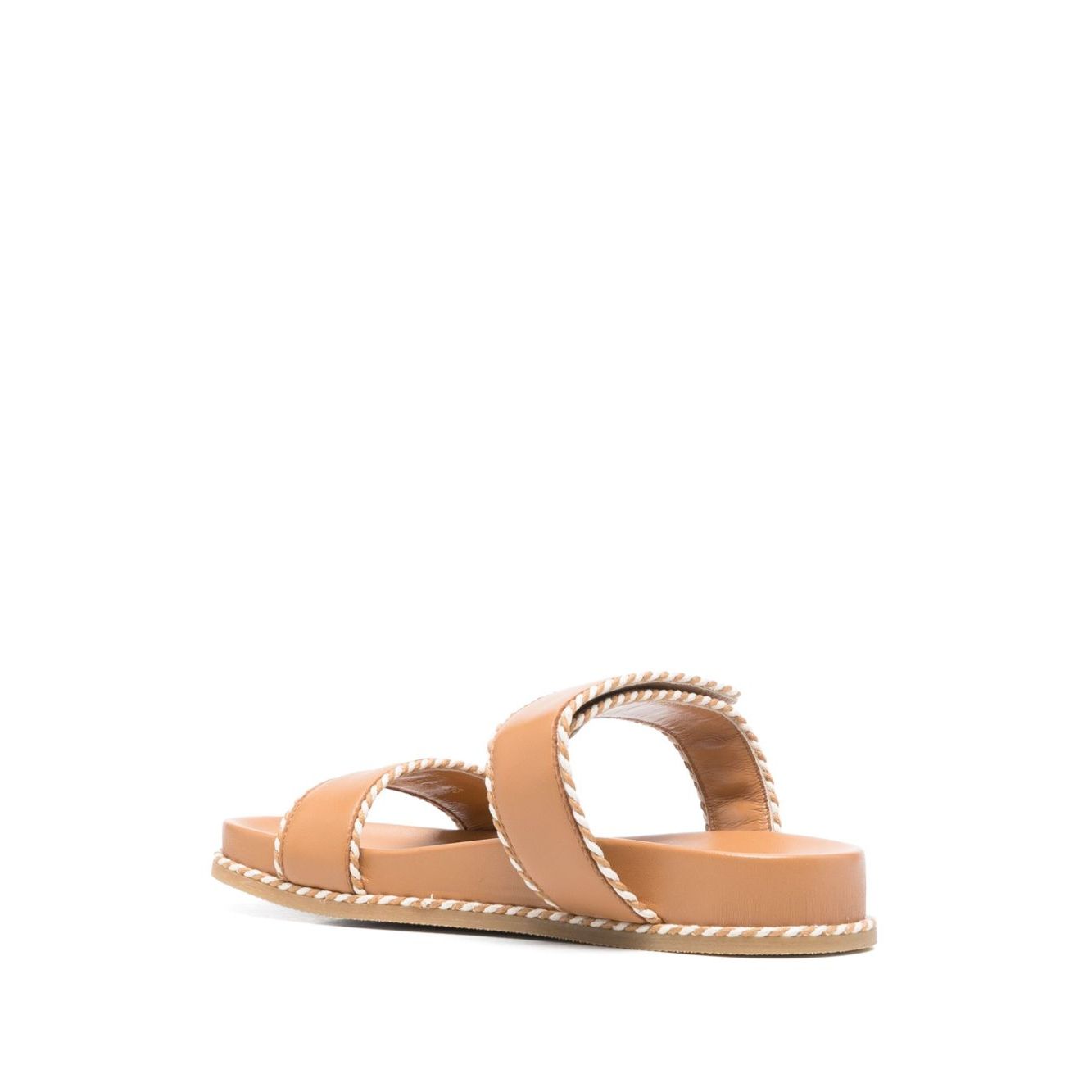 EMPORIO ARMANI EXCLUSIVE Emporio Armani Sandals with nappa strap and two-tone profiles