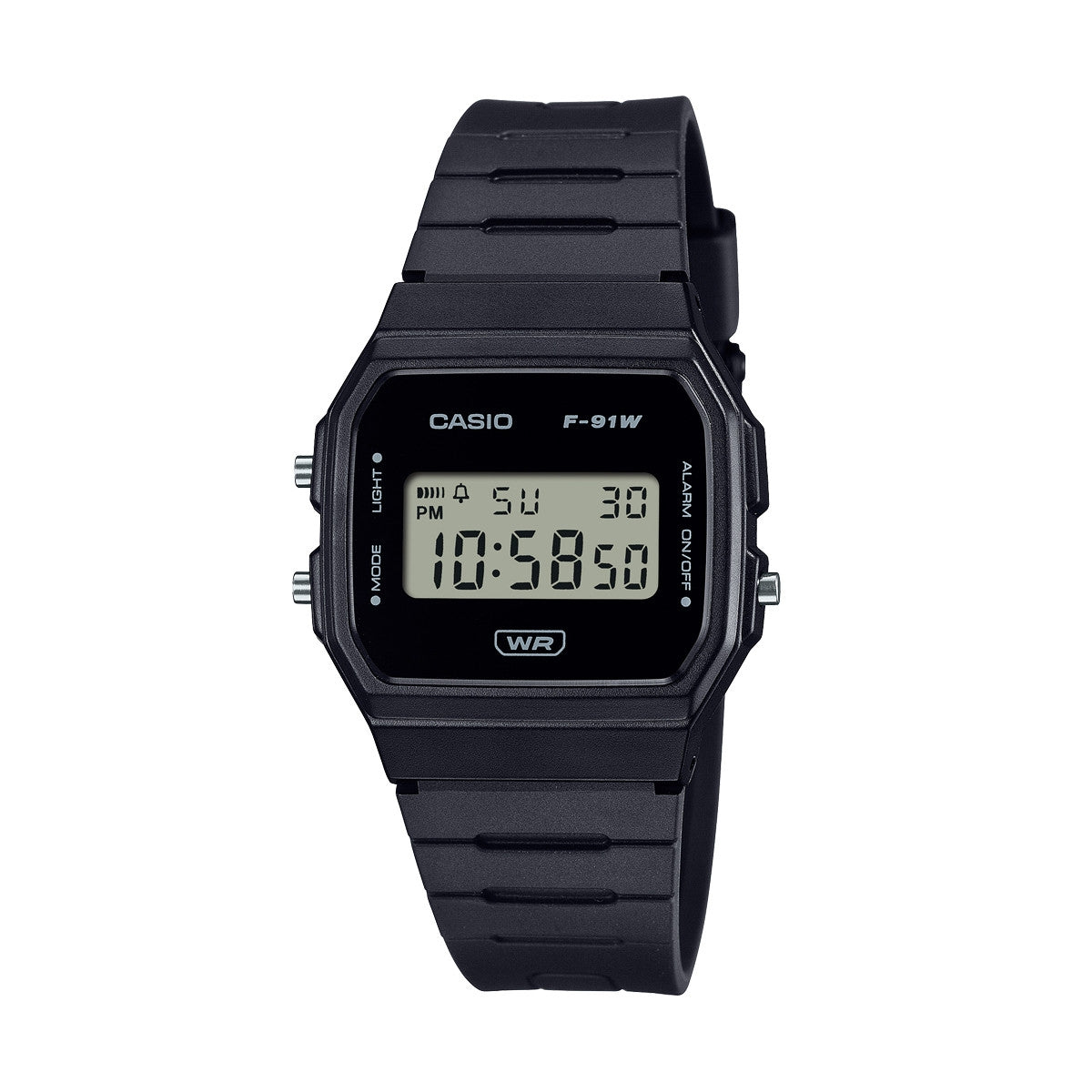 CASIO VINTAGE Mod. F-91 BIO RESIN STRAP - GUN F-91WB-1AEF