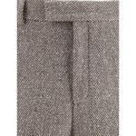 Ferragamo Wide chevron Pants FE-788110003-IT52 | XL