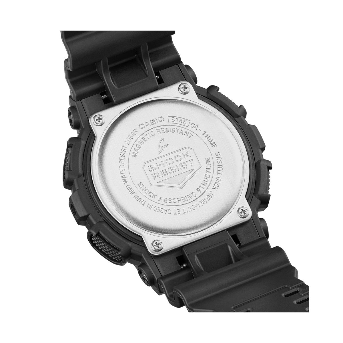 CASIO G-SHOCK Mod. GS-BASIC - MATTE FLUO SERIE GA-110MF-1AER