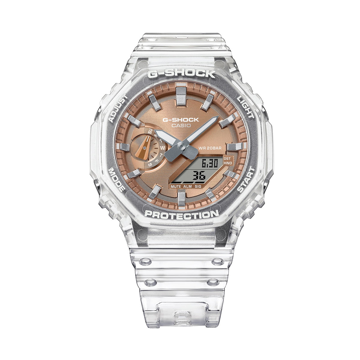 CASIO G-SCHOCK Mod. BRIGHT METALLIC - ROSE GOLD GA-2100BM-7A5ER