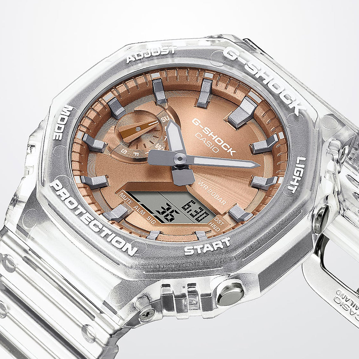 CASIO G-SCHOCK Mod. BRIGHT METALLIC - ROSE GOLD GA-2100BM-7A5ER