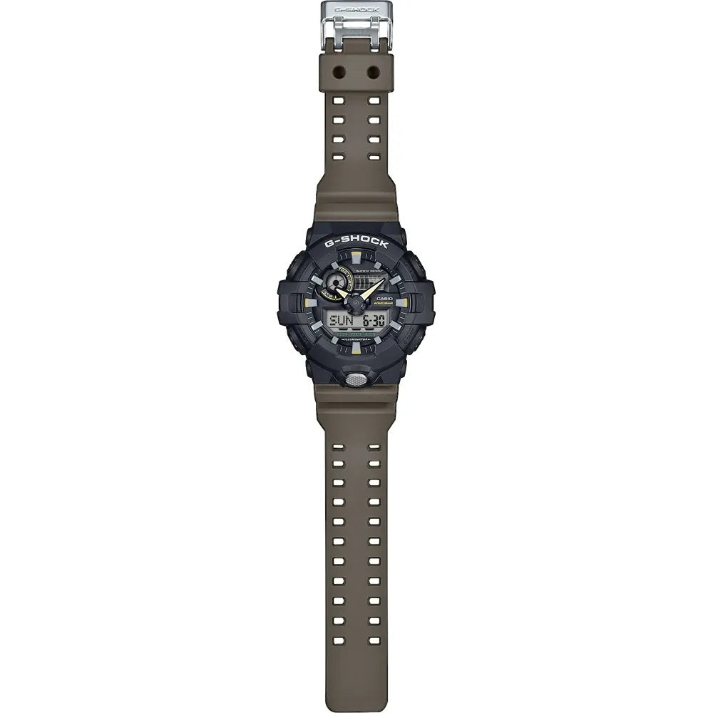 CASIO G-SHOCK Mod. OVERSIZED - TWO TONE UTILITY COLOURS GA-710TU-1A3ER