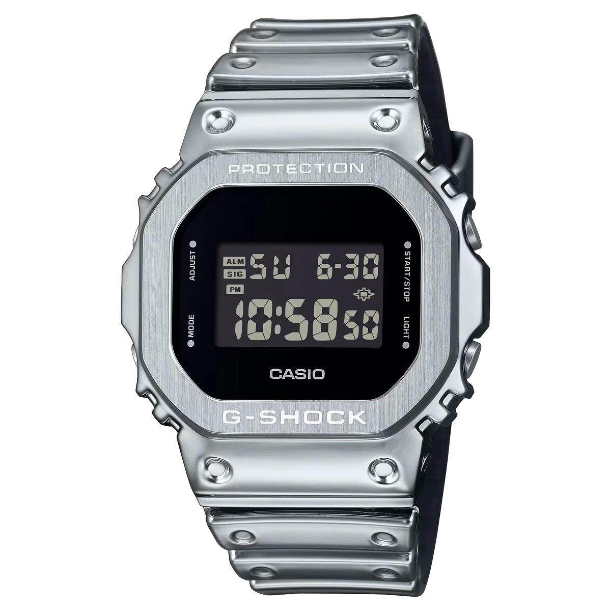 CASIO G-SHOCK Mod. THE ORIGIN - FINE METALLIC SERIES - Steel GM-5600YM-8ER