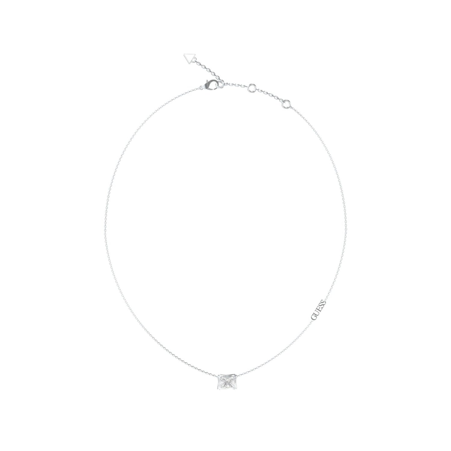GUESS JEWELS JEWELRY Mod. JUBN05170JWRHT-U elegant silver necklace