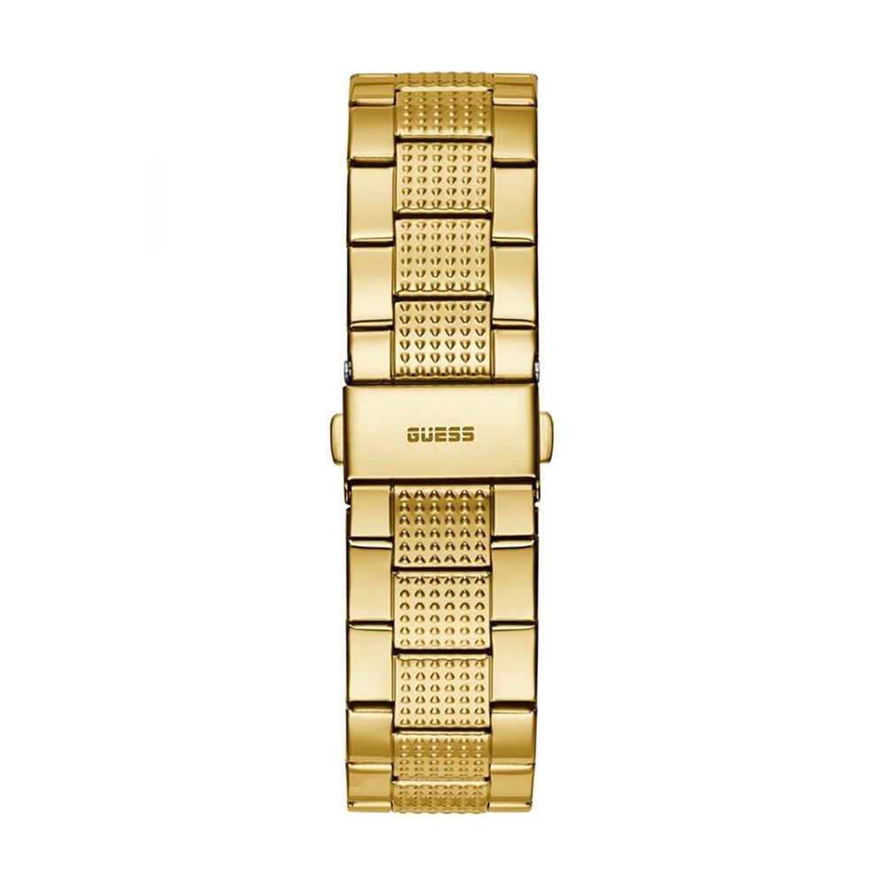 Guess Gold Stainless Steel Digital Watch