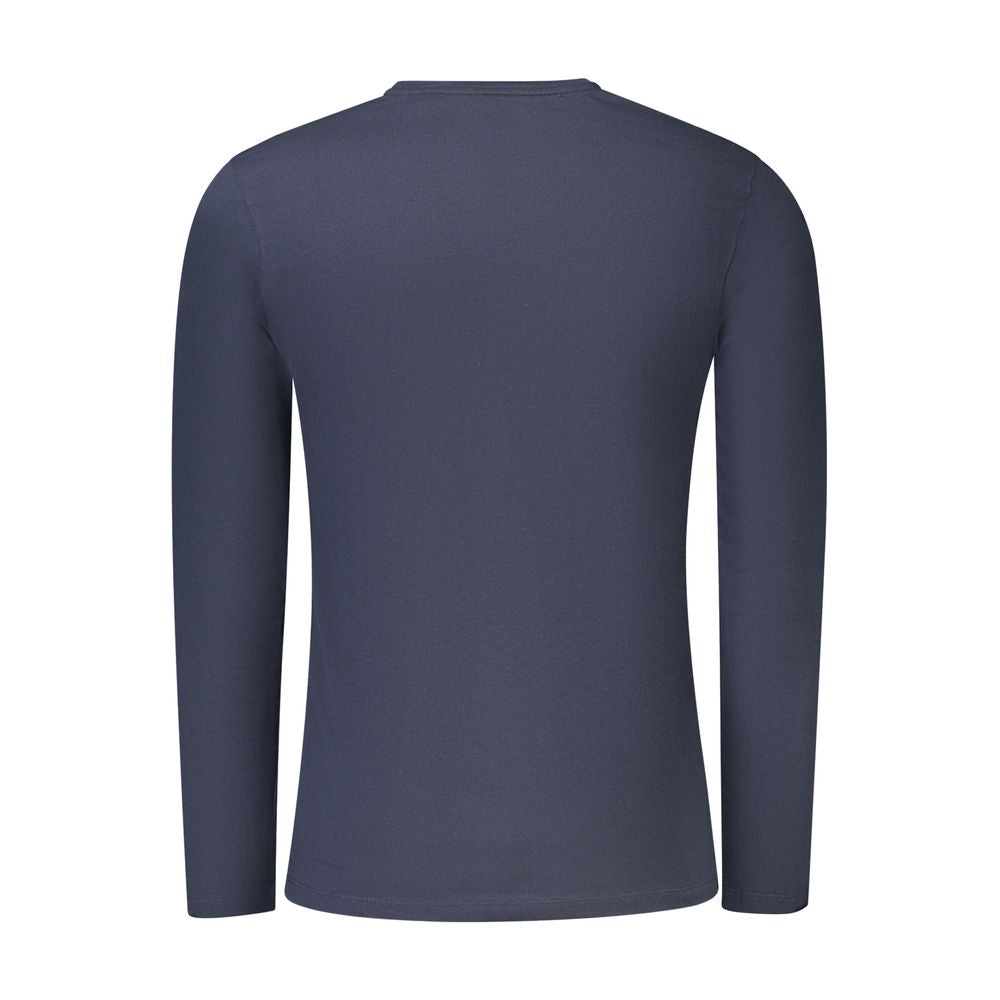 Hugo Boss Blue Cotton Men T-Shirt BO-39724-S