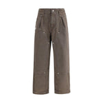 Kenzo Cotton Pants KE-FF65PA2469GU92-42