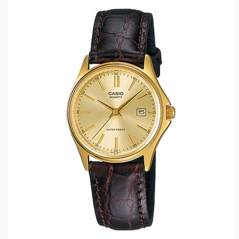 CASIO COLLECTION Mod. LADY LEATHER - GOLD LTP-1183Q-9AVDF