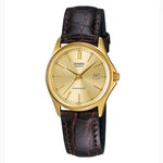 CASIO COLLECTION Mod. LADY LEATHER - GOLD LTP-1183Q-9AVDF