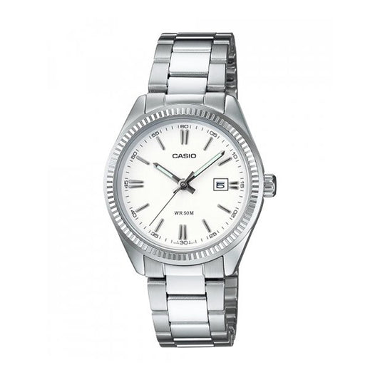 CASIO COLLECTION Mod. LADY DATE - WHITE WATCHES
