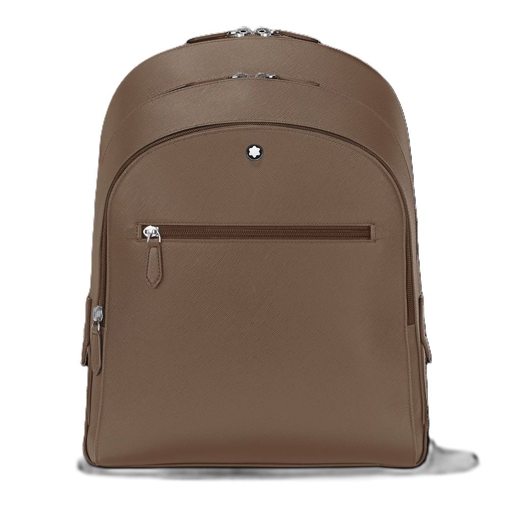 MONTBLANC LEATHER MOD. SARTORIAL MEDIUM BACKPACK 3 COMPARTMENTS - 33X40X13 MB198125