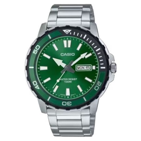 CASIO SPORT Mod. DIVER 100M - FOREST GREEN MTD-125D-3AVDF