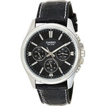 CASIO Mod. DAY DATE MULTIFUNCTION. LEATHER - BLACK MTP-1375L-1AVDF
